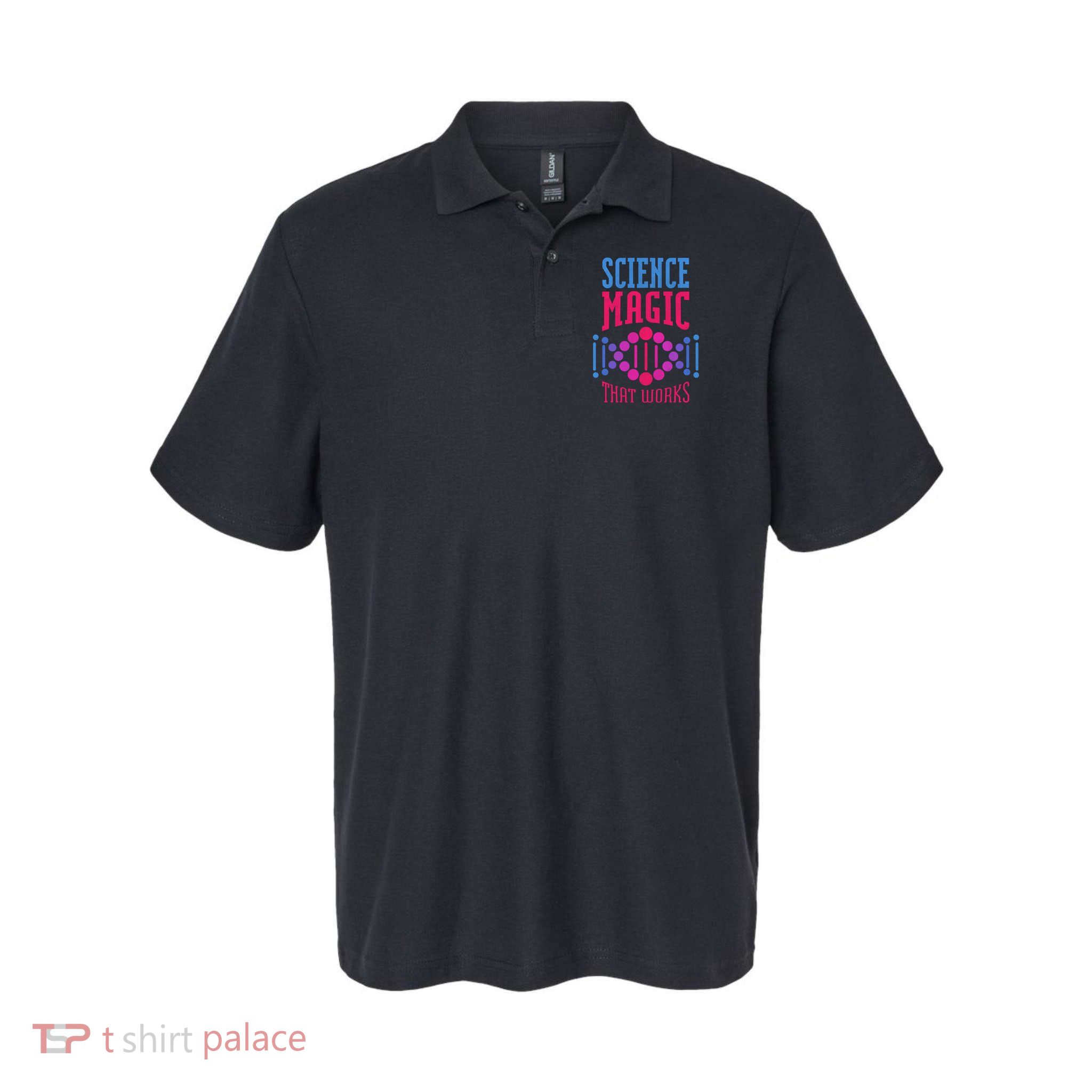 Science Magic That Works Softstyle Adult Sport Polo