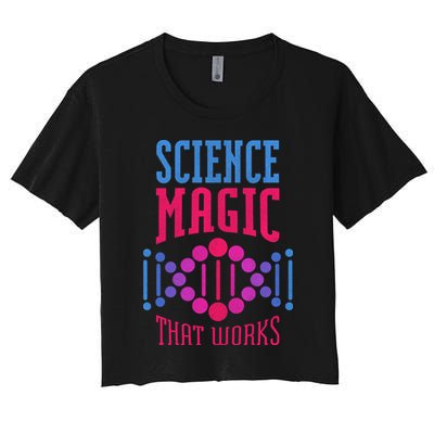 Science Magic That Works Crop Top