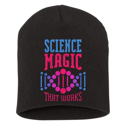 Science Magic That Works Short Acrylic Beanie