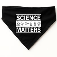 Science Matters Funny USA-Made Doggie Bandana