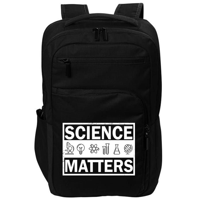 Science Matters Funny Impact Tech Backpack