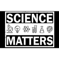 Science Matters Funny Bumper Sticker