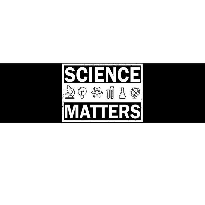 Science Matters Funny Bumper Sticker