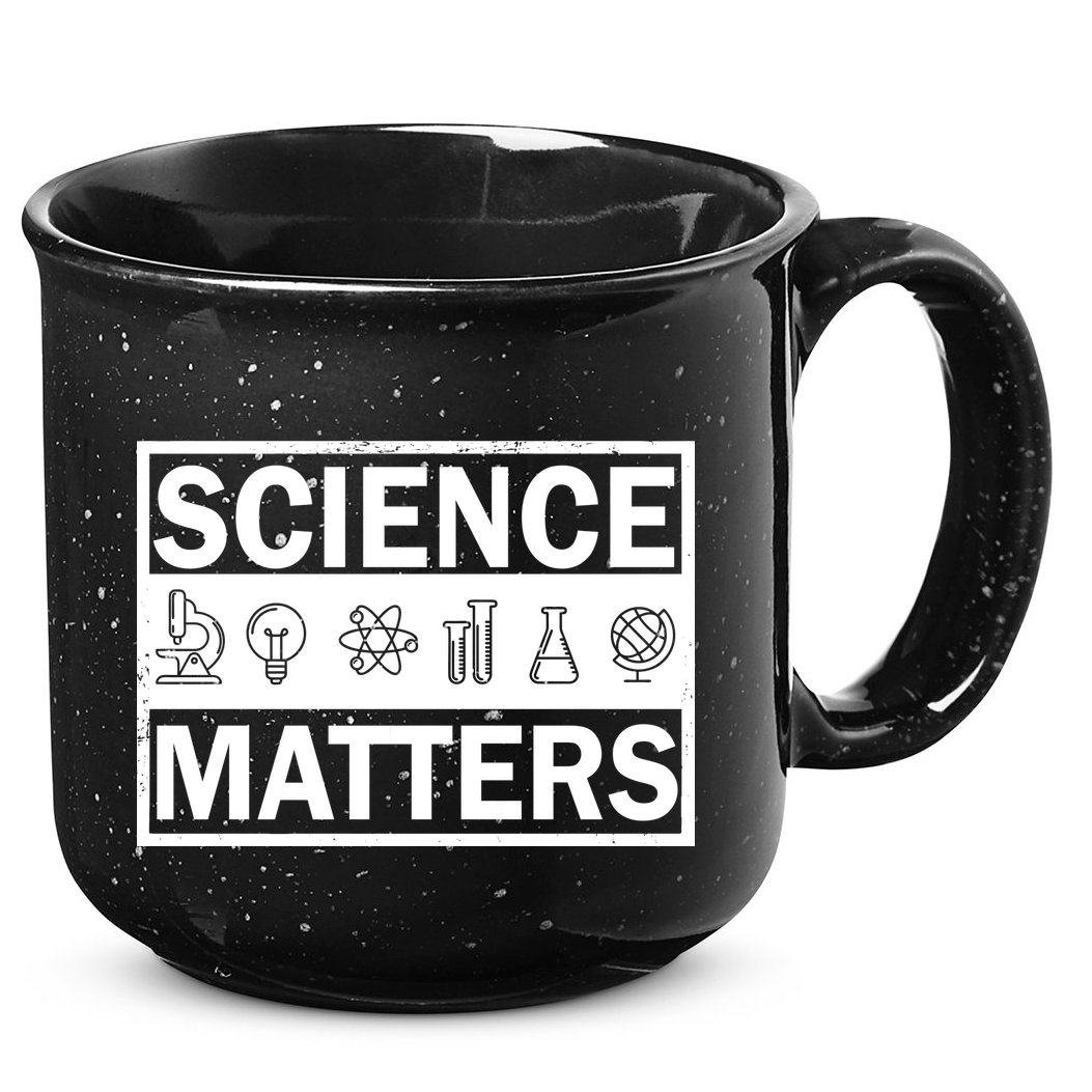 Science Matters Funny 15oz Campfire Ceramic Mug
