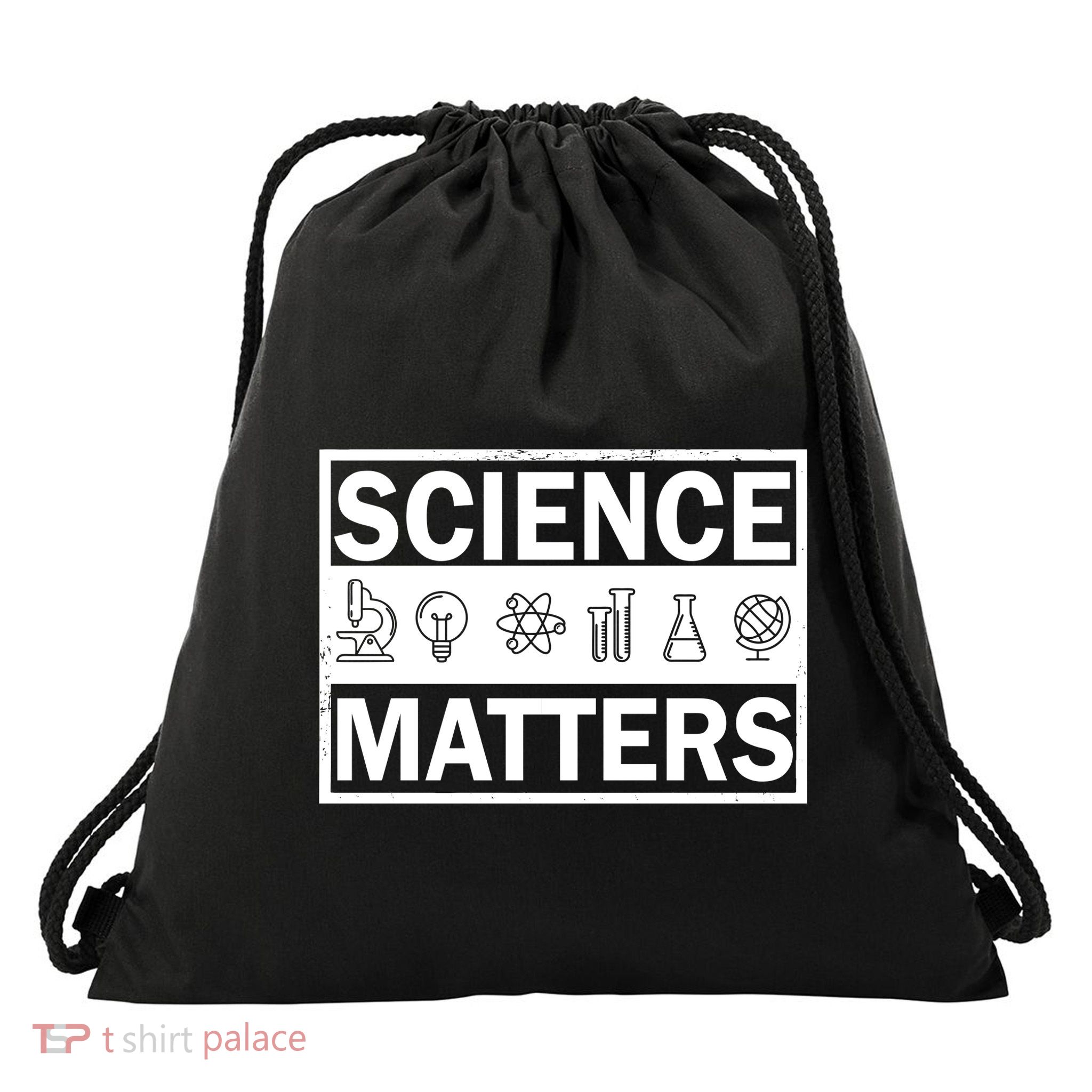Science Matters Funny Drawstring Bag
