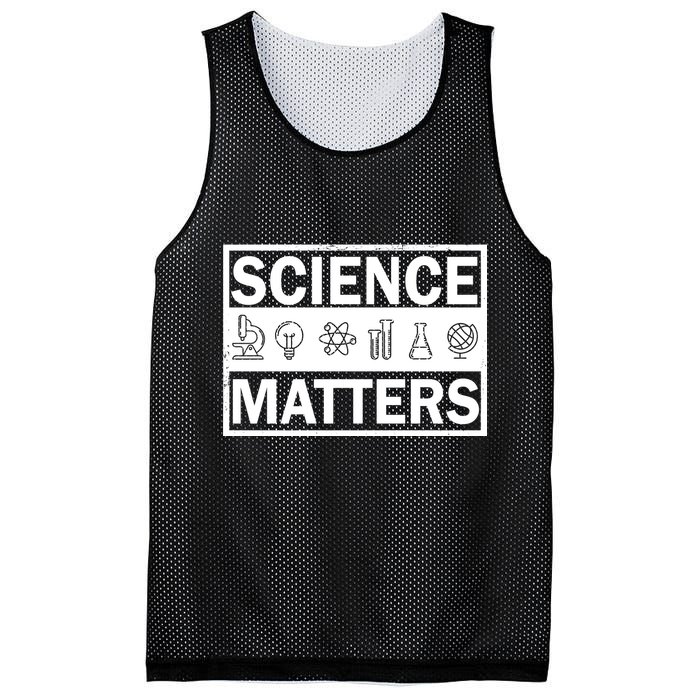 Science Matters Funny Mesh Reversible Basketball Jersey Tank