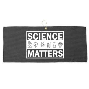 Science Matters Funny Large Microfiber Waffle Golf Towel