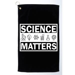 Science Matters Funny Platinum Collection Golf Towel