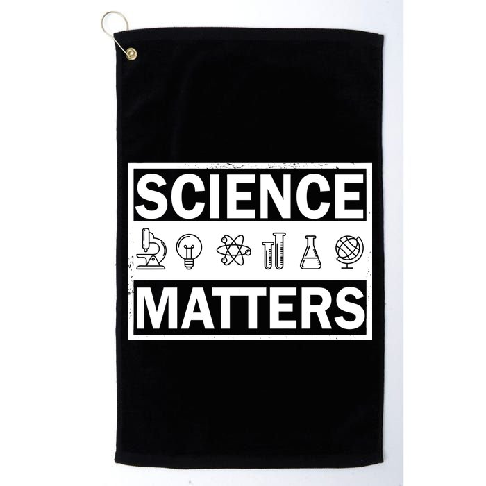 Science Matters Funny Golf Towel