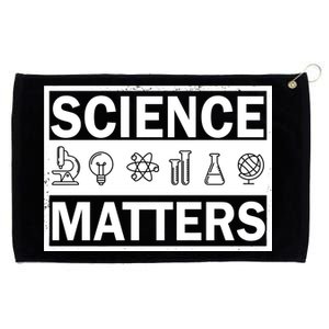 Science Matters Funny Grommeted Golf Towel