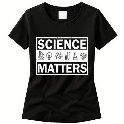 Science Matters Funny Womens T-Shirt