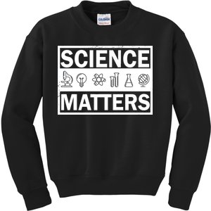 Science Matters Funny Kids Sweatshirt