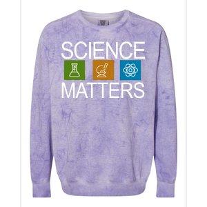 Science Matters Logo Colorblast Crewneck Sweatshirt