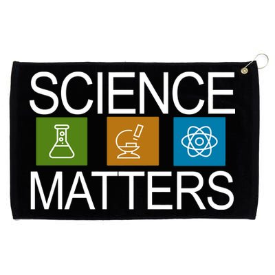 Science Matters Logo Grommeted Golf Towel