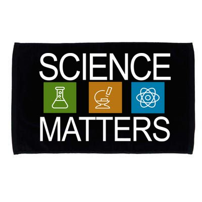 Science Matters Logo Microfiber Hand Towel