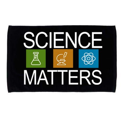 Science Matters Logo Microfiber Hand Towel