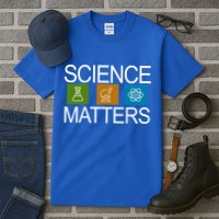Science Matters Logo Tall T-Shirt