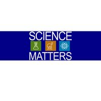 Science Matters Logo Bumper Sticker