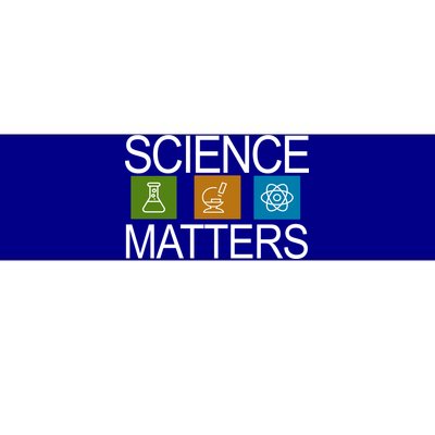 Science Matters Logo Bumper Sticker