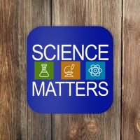 Science Matters Logo Coaster