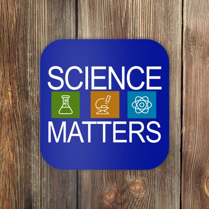 Science Matters Logo Coaster