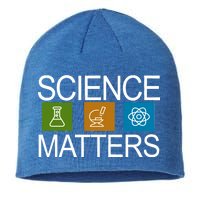 Science Matters Logo Sustainable Beanie