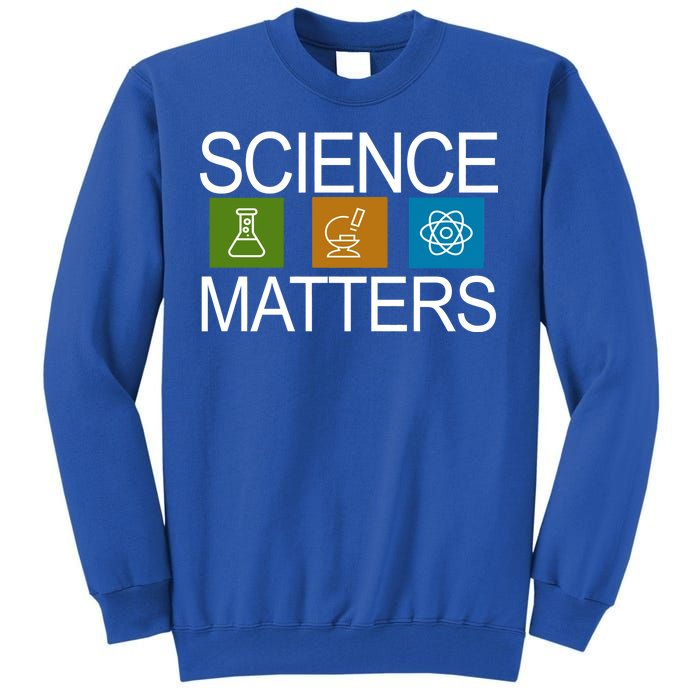 Science Matters Logo Tall Sweatshirt