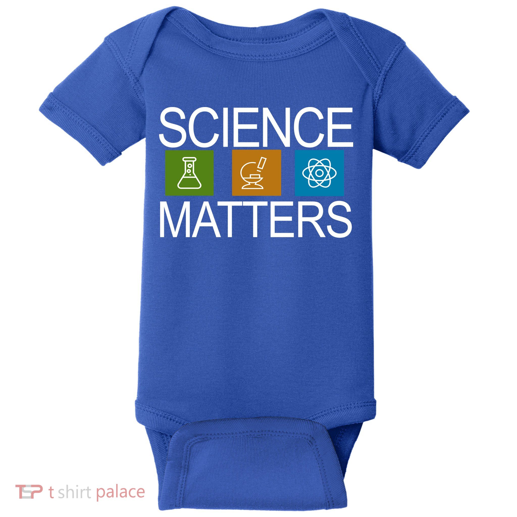 Science Matters Logo Baby Bodysuit