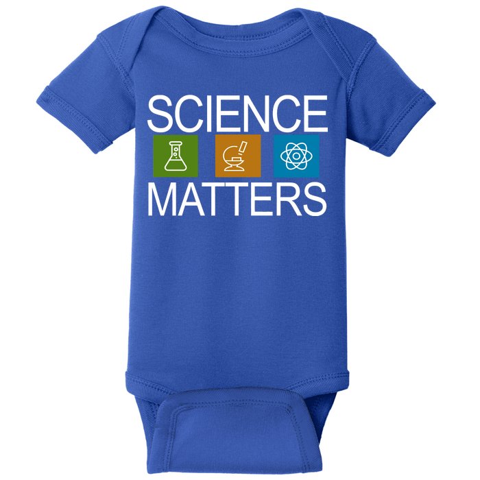 Science Matters Logo Baby Bodysuit