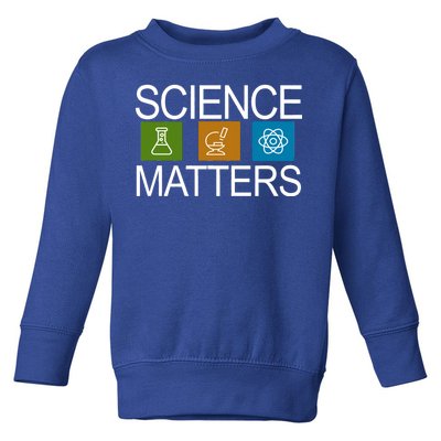 Science Matters Logo Toddler Sweatshirt