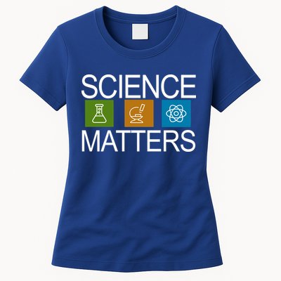 Science Matters Logo Womens T-Shirt