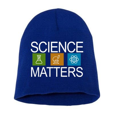 Science Matters Logo Short Acrylic Beanie