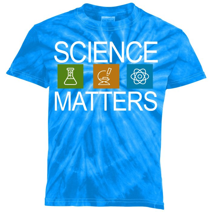 Science Matters Logo Kids Tie-Dye T-Shirt