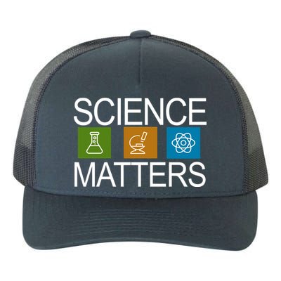 Science Matters Logo Yupoong Adult 5-Panel Trucker Hat