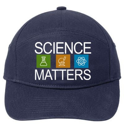 Science Matters Logo 7-Panel Snapback Hat