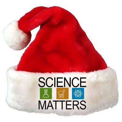 Science Matters Logo Premium Christmas Santa Hat