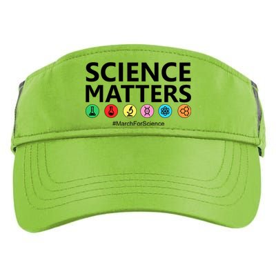 Science Matters March For Science Adult Drive Performance Visor