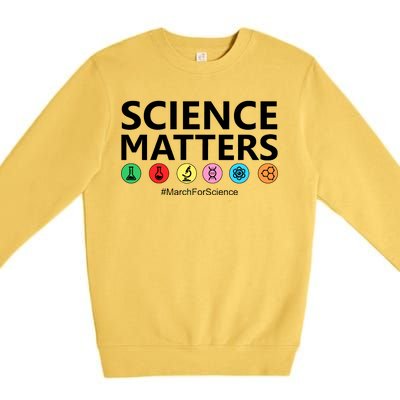 Science Matters March For Science Premium Crewneck Sweatshirt