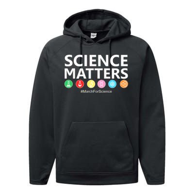 Science Matters March For Science Performance Fleece Hoodie