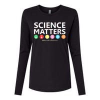 Science Matters March For Science Womens Cotton Relaxed Long Sleeve T-Shirt