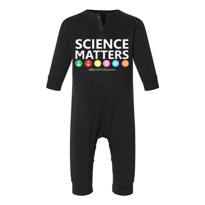 Science Matters March For Science Infant Fleece One Piece