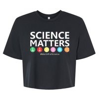 Science Matters March For Science Bella+Canvas Jersey Crop Tee