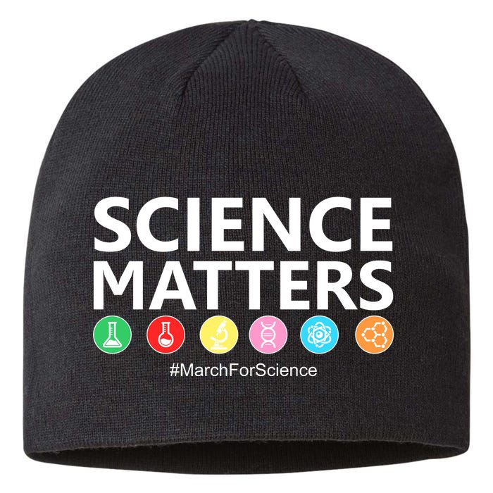 Science Matters March For Science Sustainable Beanie