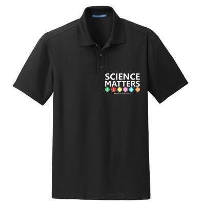 Science Matters March For Science Dry Zone Grid Polo