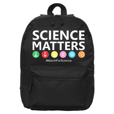 Science Matters March For Science 16 in Basic Backpack