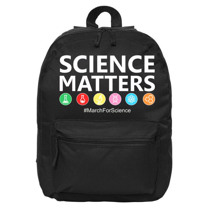 Science Matters March For Science 16 in Basic Backpack