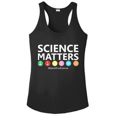 Science Matters March For Science Ladies PosiCharge Competitor Racerback Tank