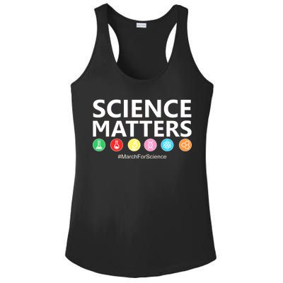 Science Matters March For Science Ladies PosiCharge Competitor Racerback Tank