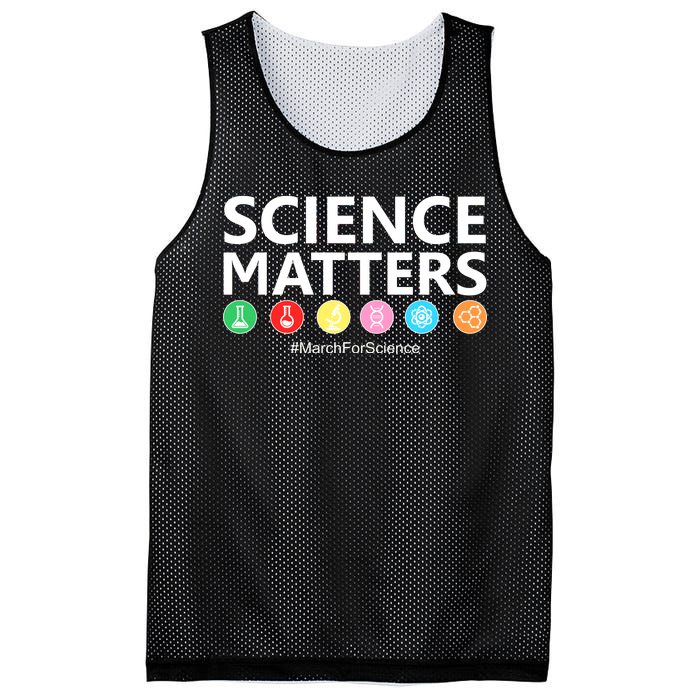 Science Matters March For Science Mesh Reversible Basketball Jersey Tank