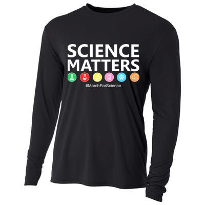 Science Matters March For Science Cooling Performance Long Sleeve Crew